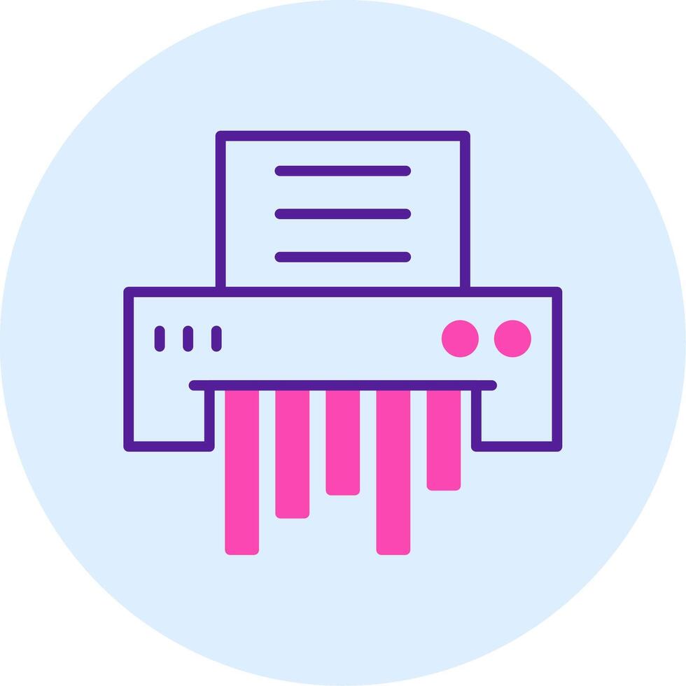 Paper Shredder Vecto Icon vector