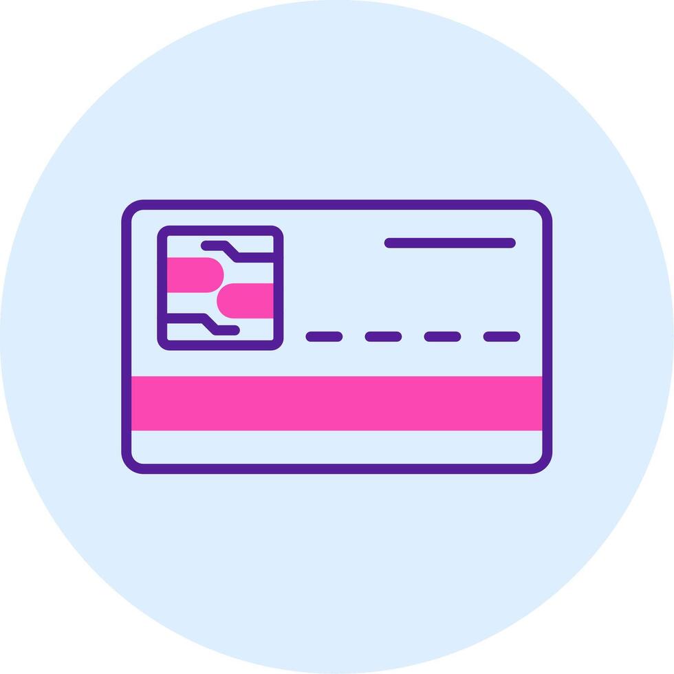 Smart Card Vecto Icon vector