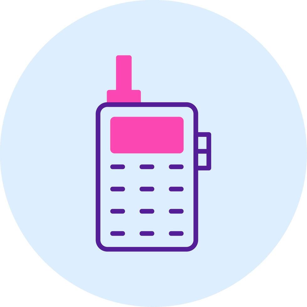 Old Phone Vecto Icon vector