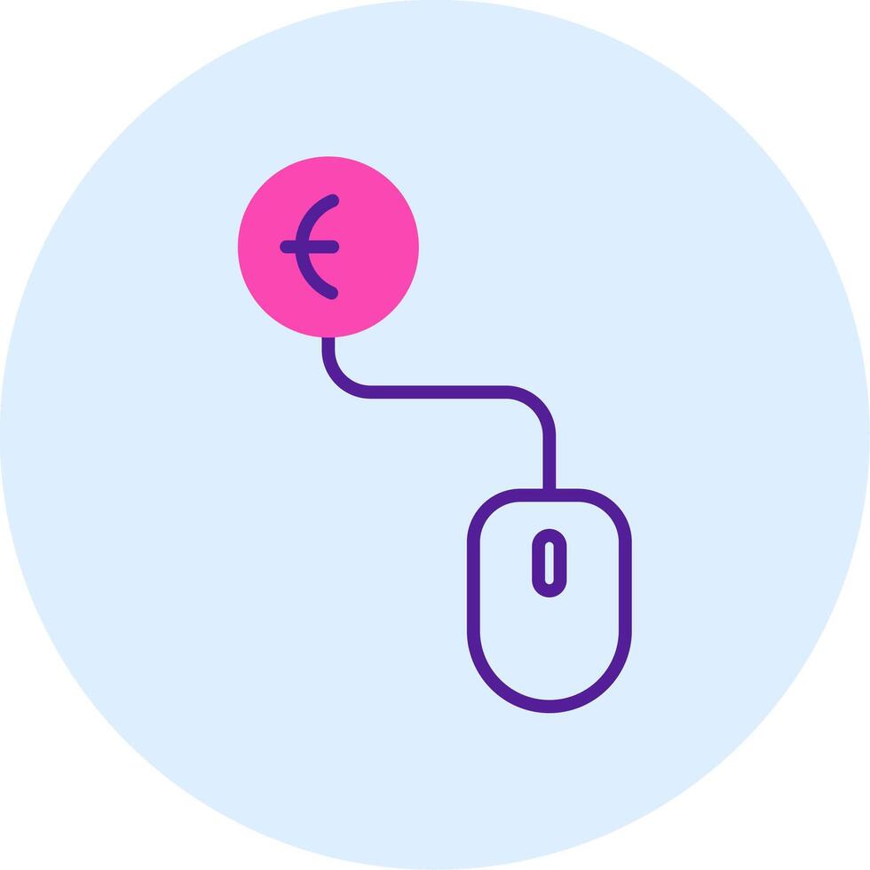 Pay Per Click Vecto Icon vector