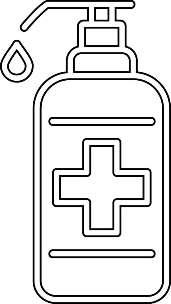 Sanitizer Vecto Icon vector