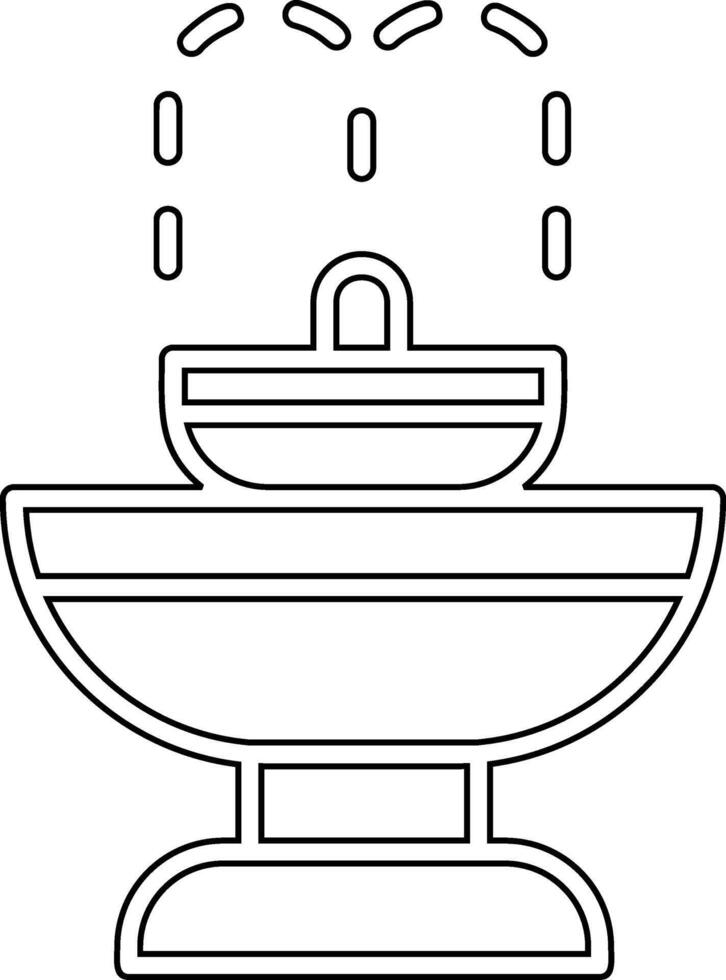 fuente vecto icono vector