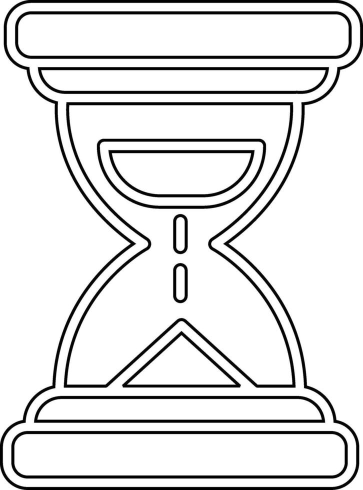 Sand Clock Vecto Icon vector