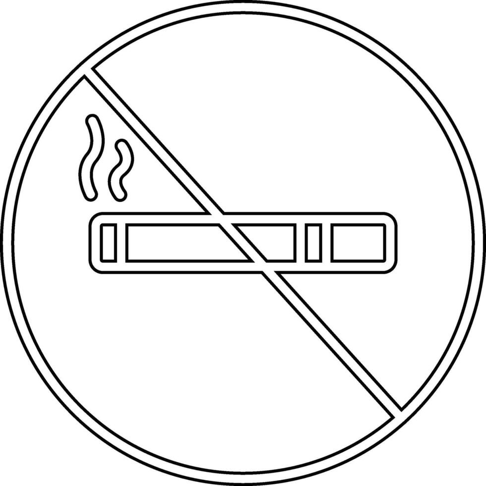 No Smoking Vecto Icon vector