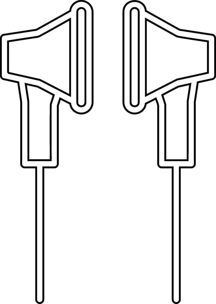 Earphone Vecto Icon vector