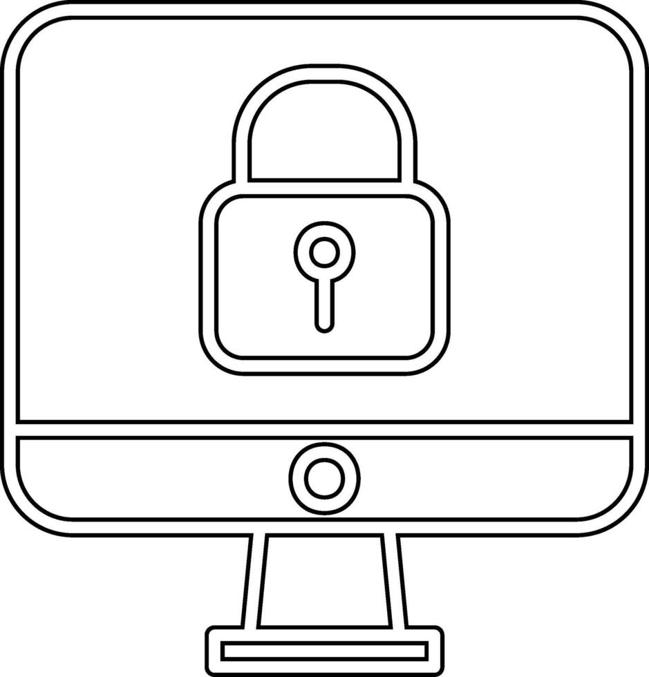 Padlock Vecto Icon vector