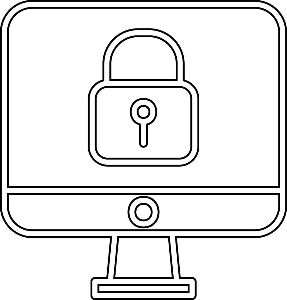 Padlock Vecto Icon vector