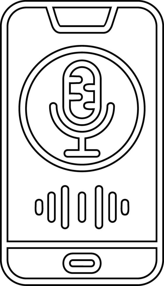 Voice Assistant Vecto Icon vector