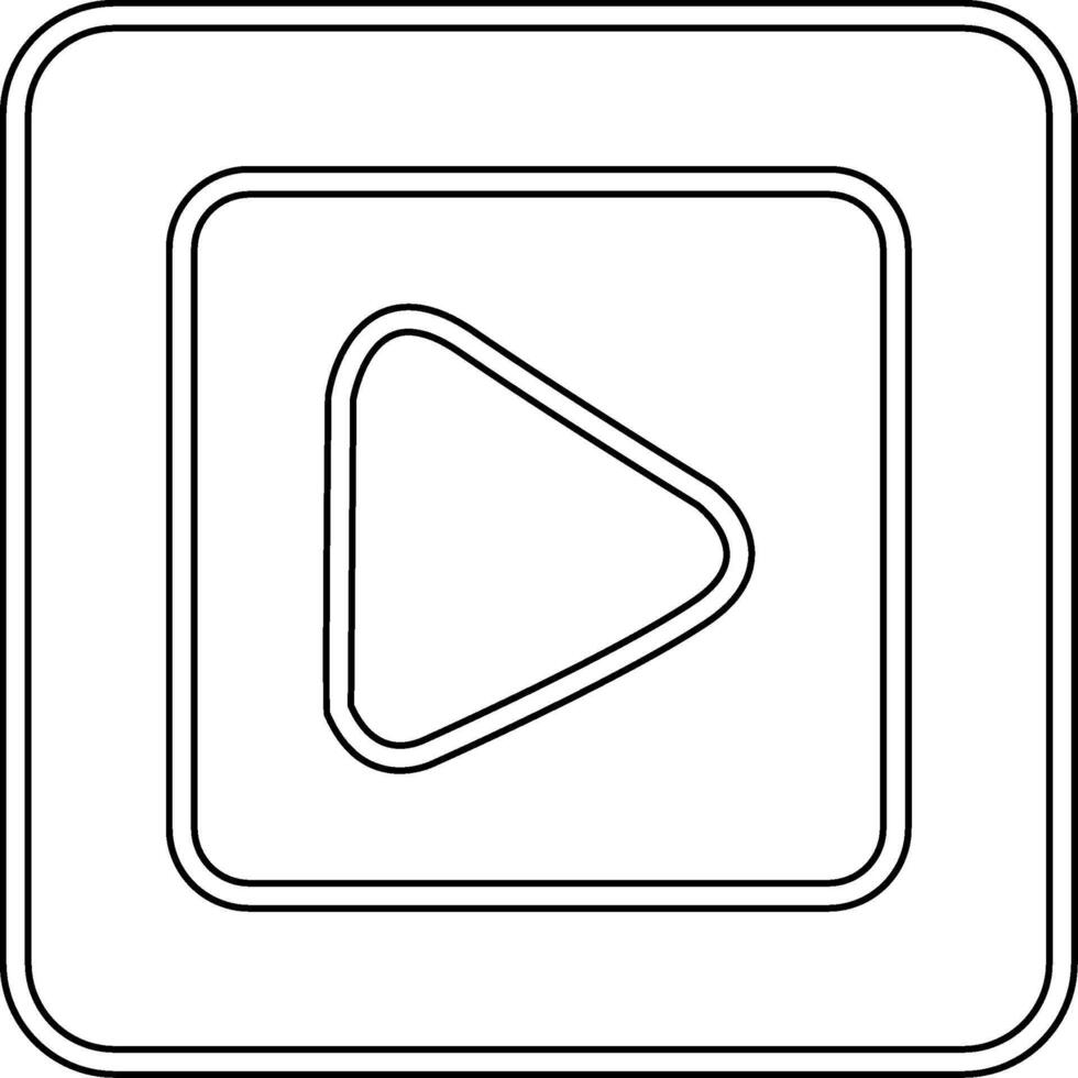 Play Button Vecto Icon vector