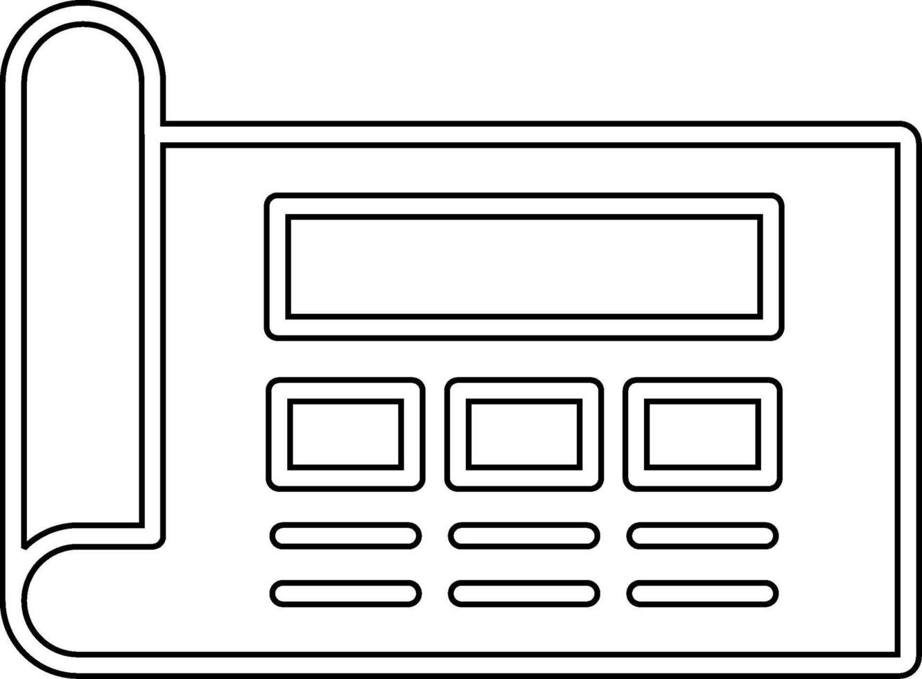 Blueprint Vecto Icon vector