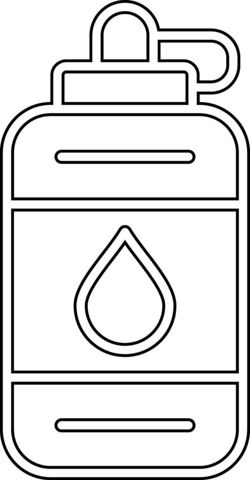 Water Bottle Vecto Icon vector