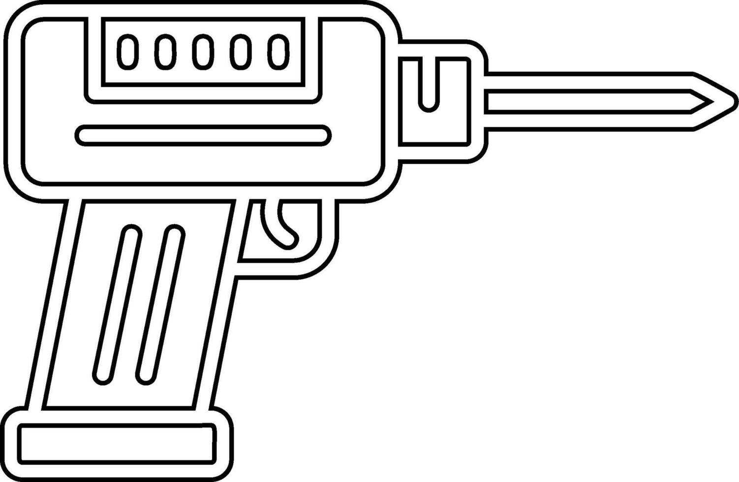 Drill Machine Vecto Icon vector