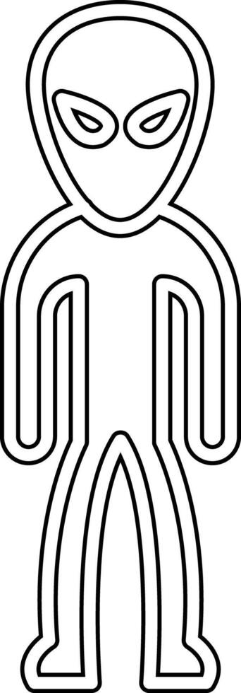 Alien Vecto Icon vector