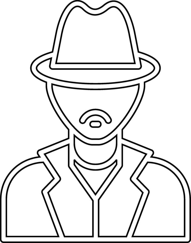 Detective Vecto Icon vector