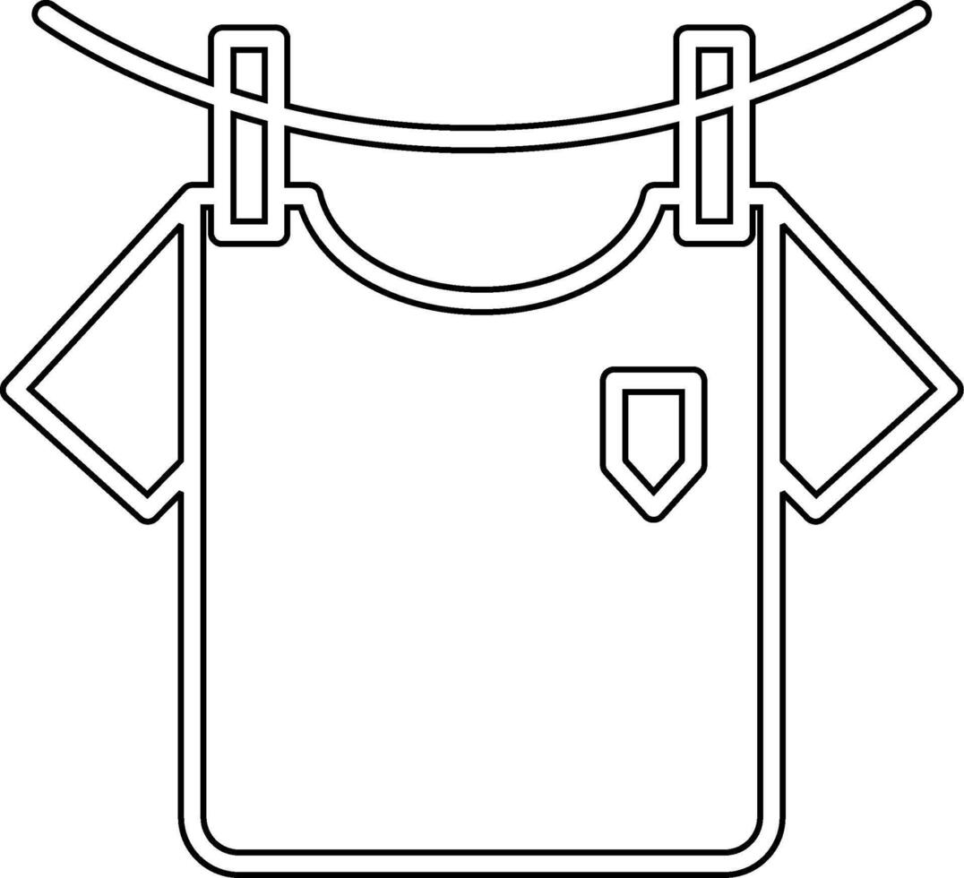 Washing Clothes Vecto Icon vector