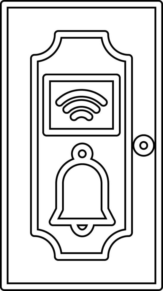 Door Bell Vecto Icon vector