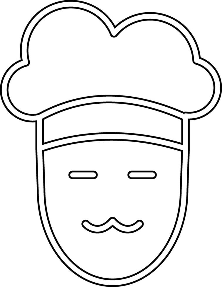 cocinero vecto icono vector