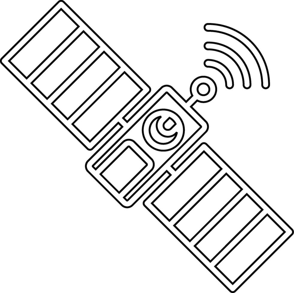 satélite vecto icono vector