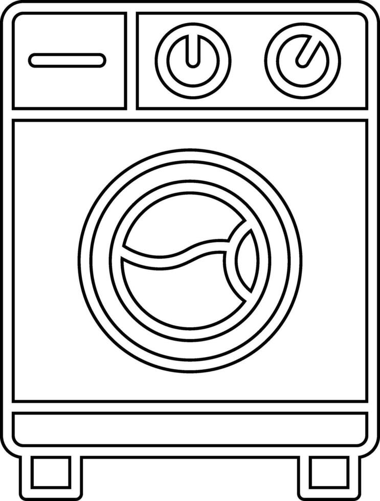 Washing Mechine Vecto Icon vector
