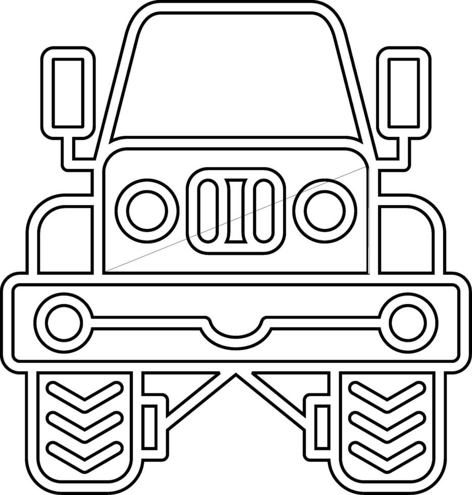 Jeep Vecto Icon vector