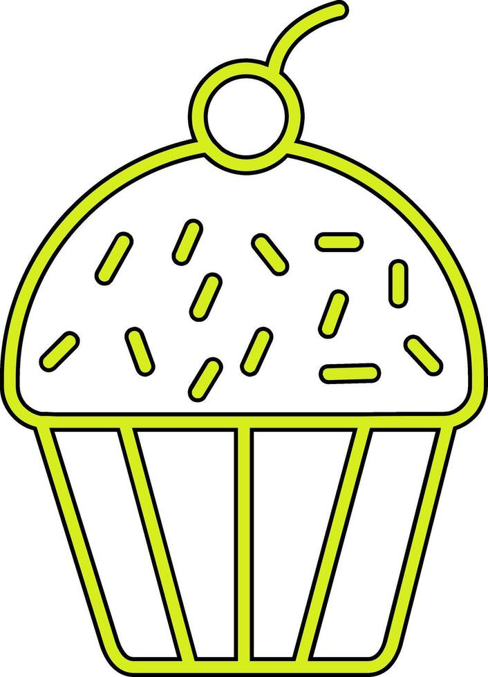 Cupcake Vecto Icon vector