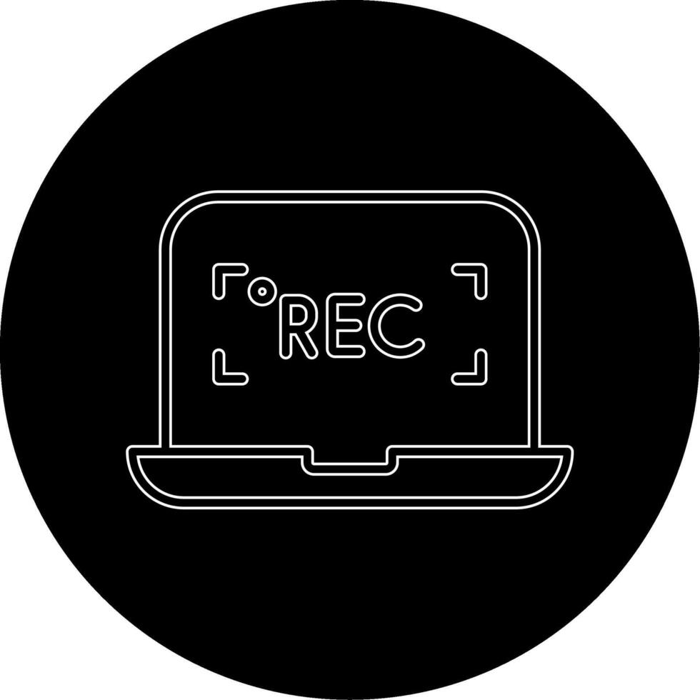Recording Vecto Icon vector