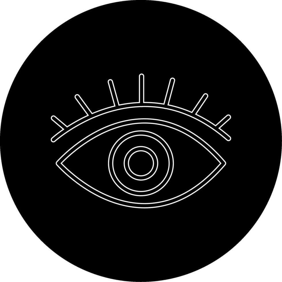 ojo vecto icono vector