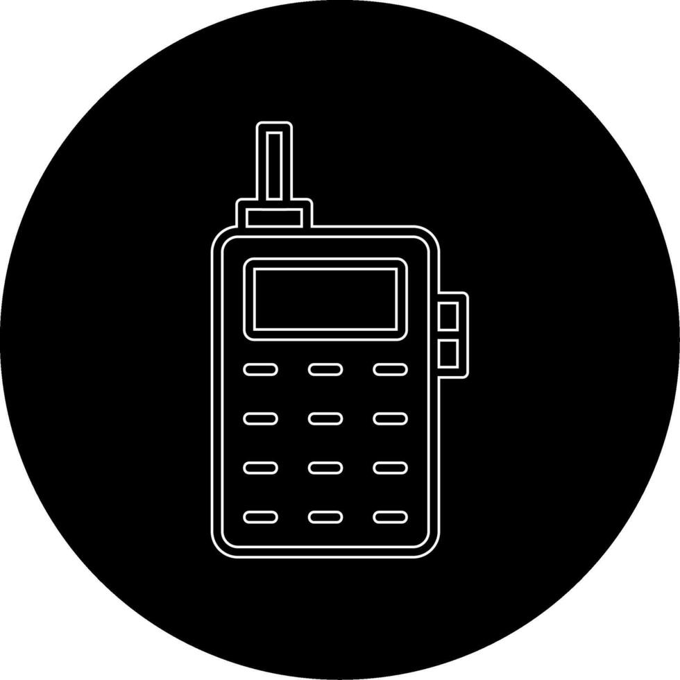 antiguo teléfono vecto icono vector