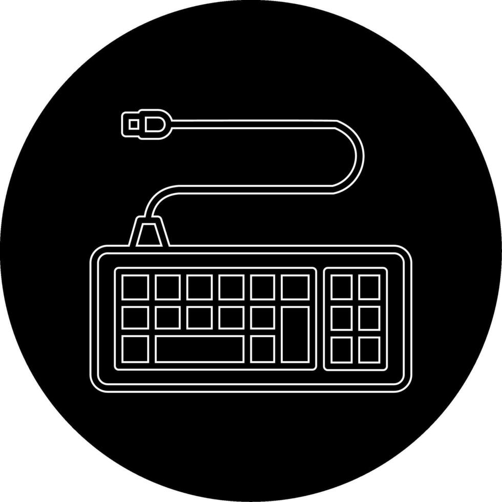teclado vecto icono vector