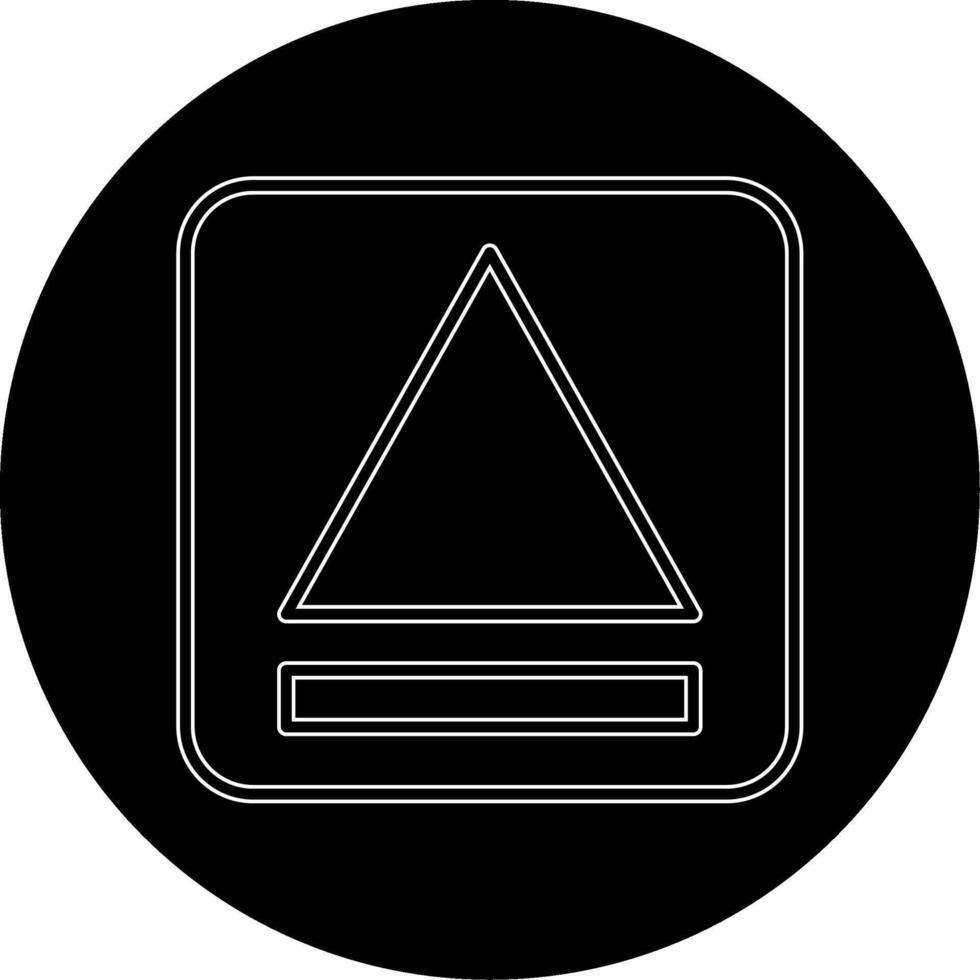 Eject Symbol Vecto Icon vector