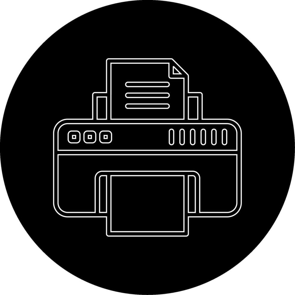 Printer Vecto Icon vector