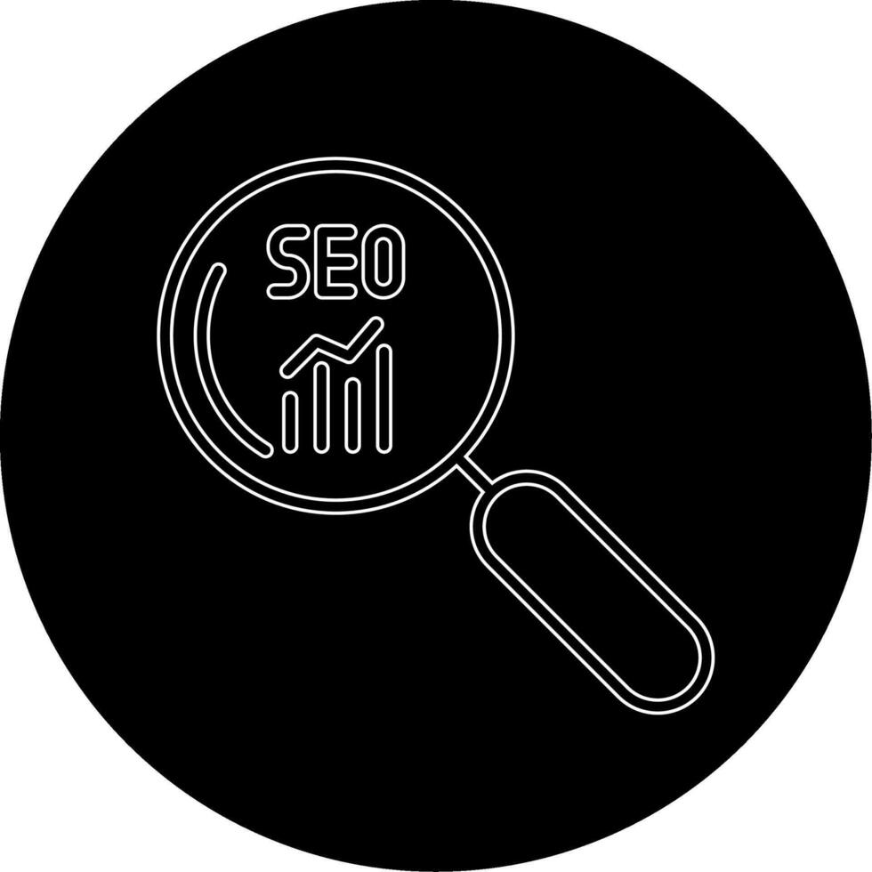 Seo Search Vecto Icon vector