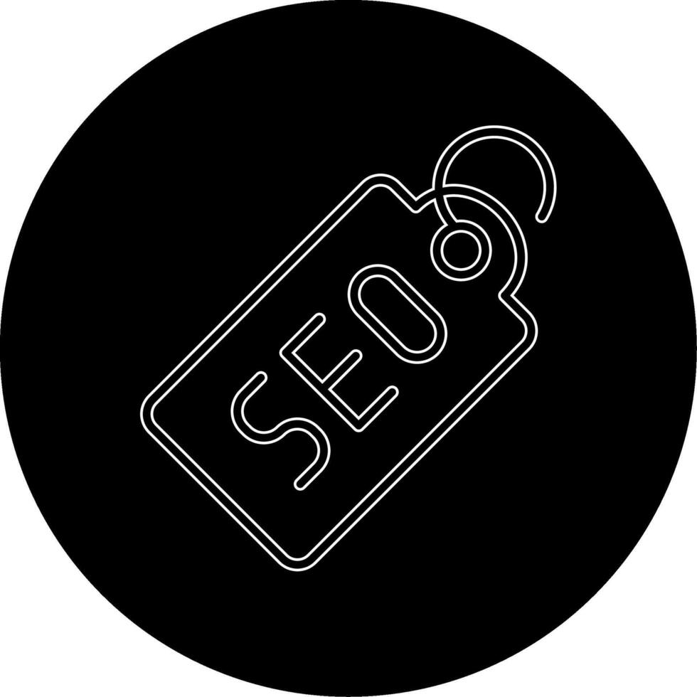 Seo Tag Vecto Icon vector