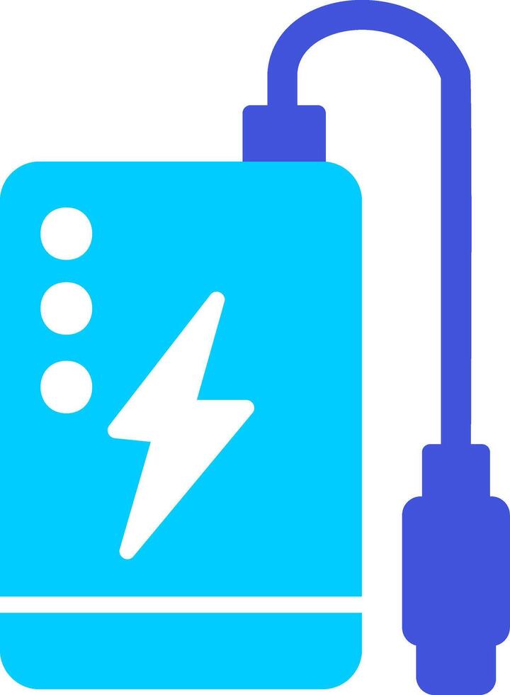 Power Bank Vecto Icon vector