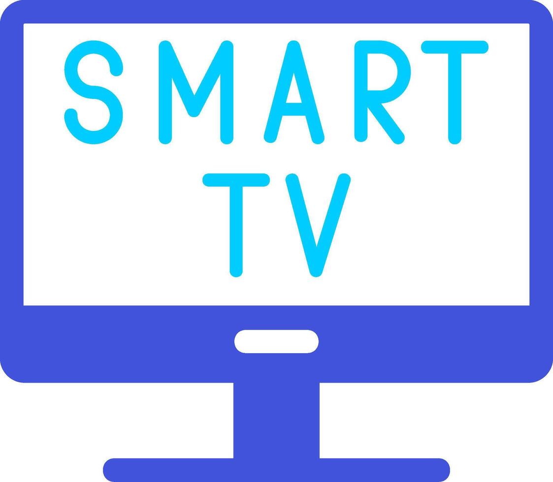 Smart Tv Vecto Icon vector