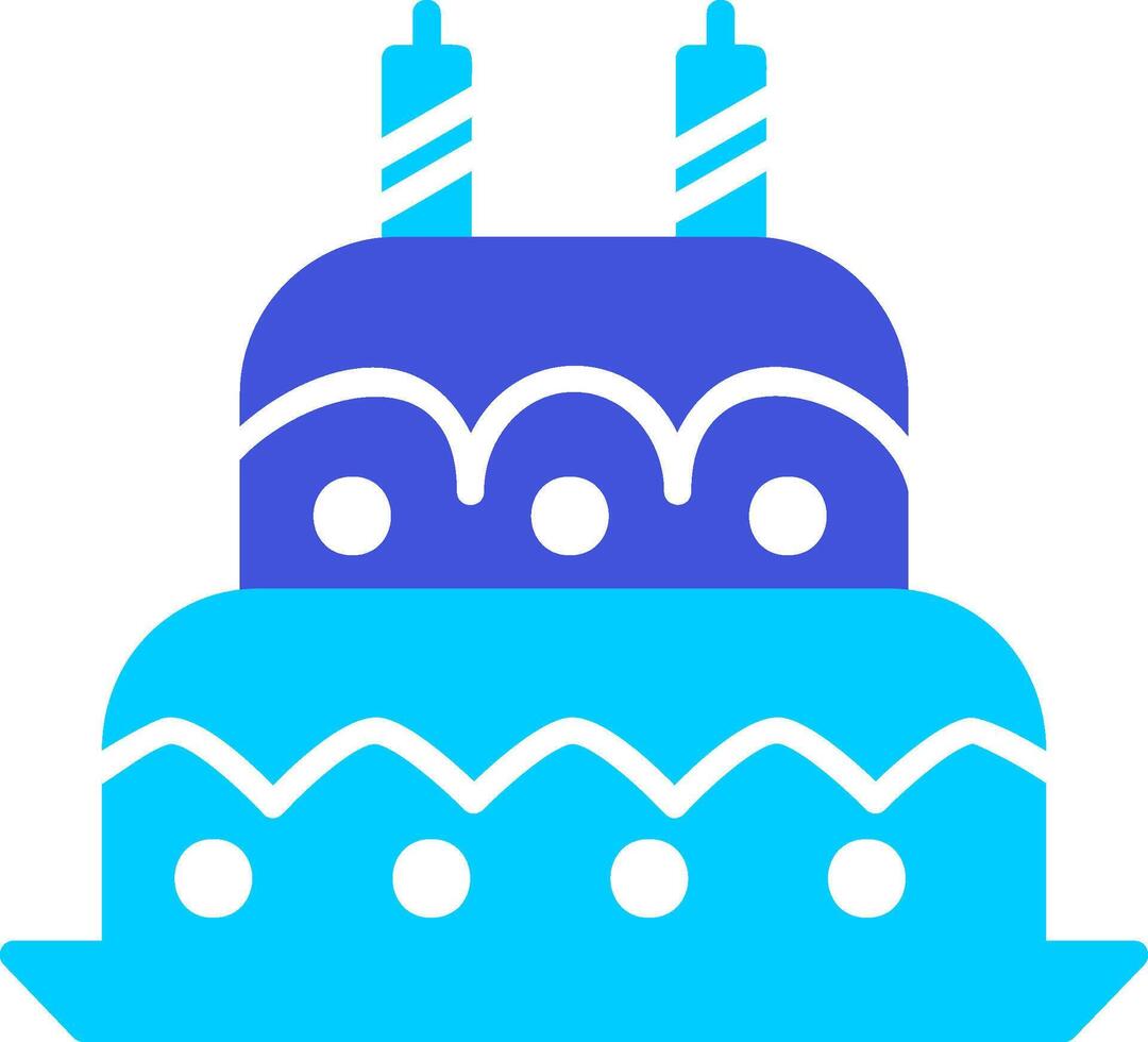 Birthday cake Vecto Icon vector