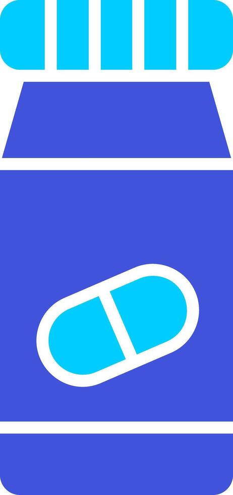 Pills Bottle Vecto Icon vector