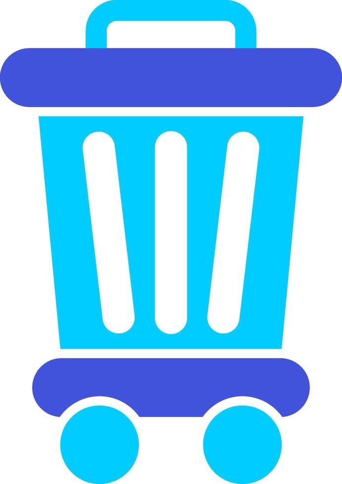 Trash Bin Vecto Icon vector