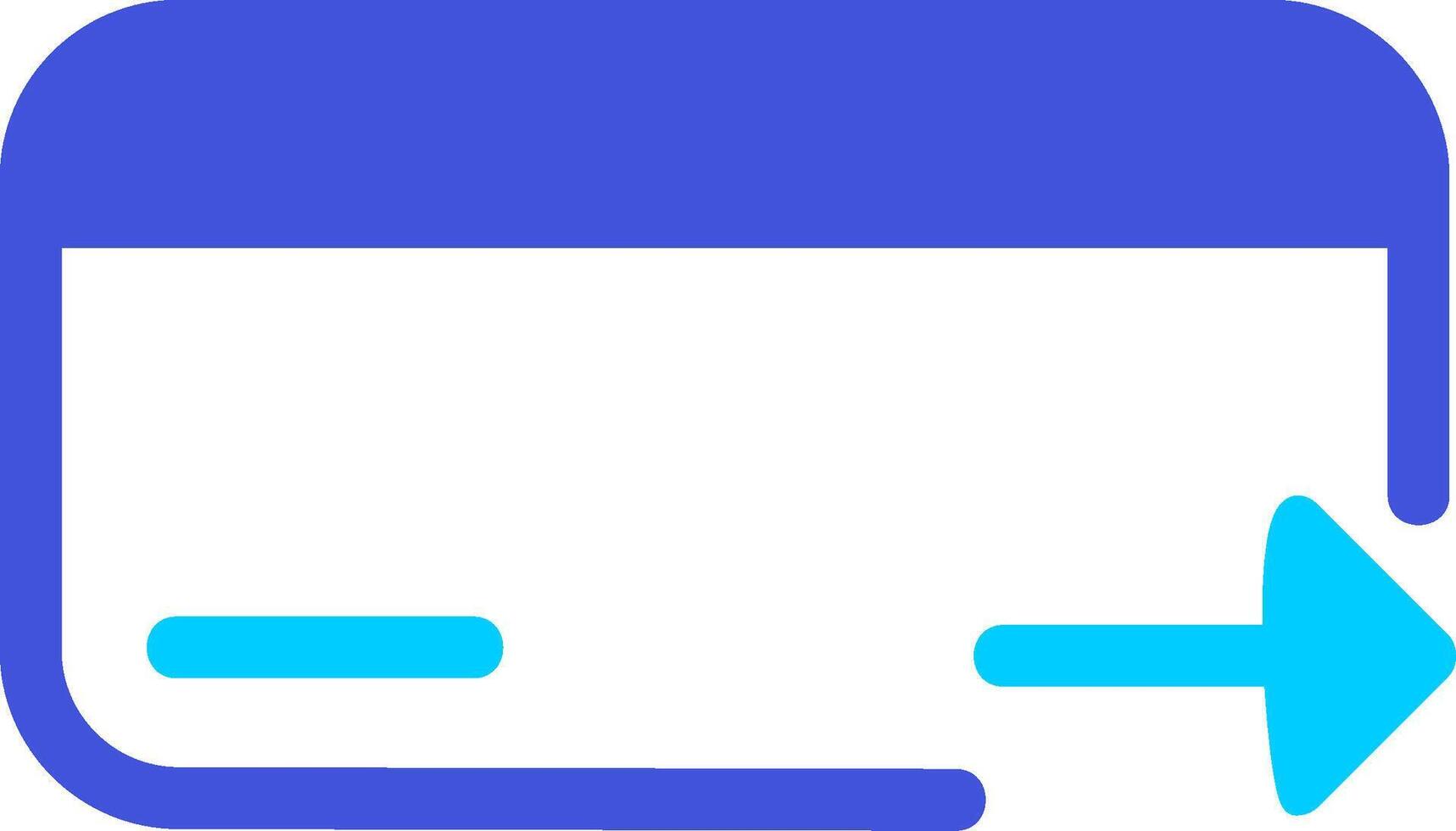 Credit Card Vecto Icon vector