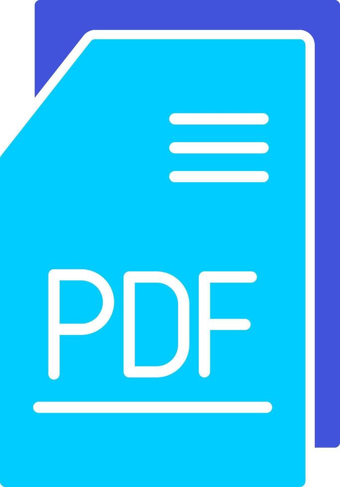 Pdf File Vecto Icon vector