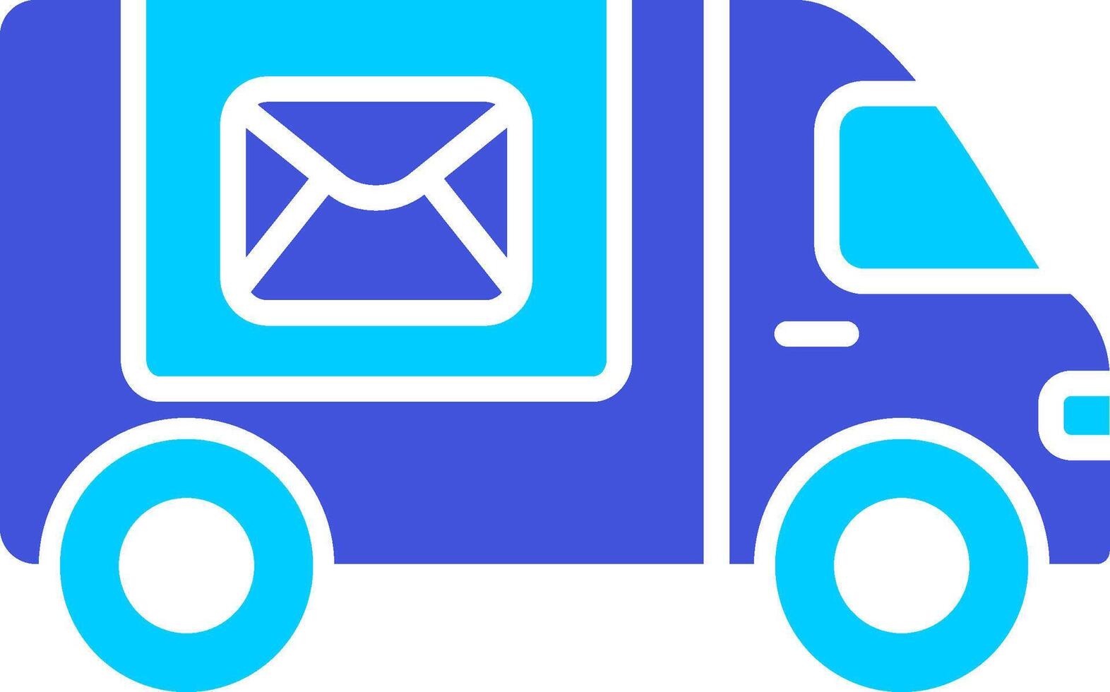 Postal Delivery Vecto Icon vector