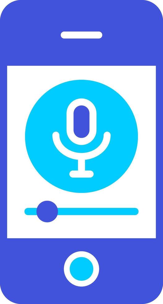 Mobile Record Vecto Icon vector