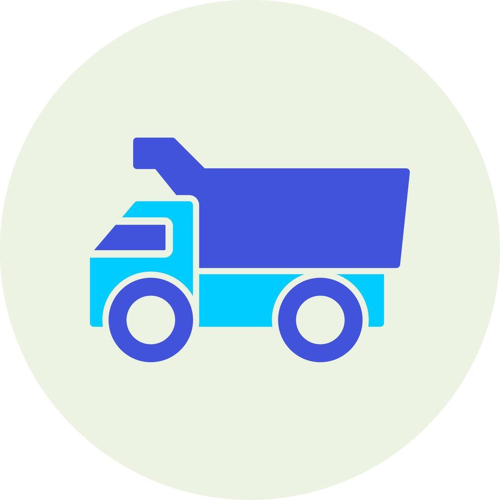 Dumper Truck Vecto Icon vector