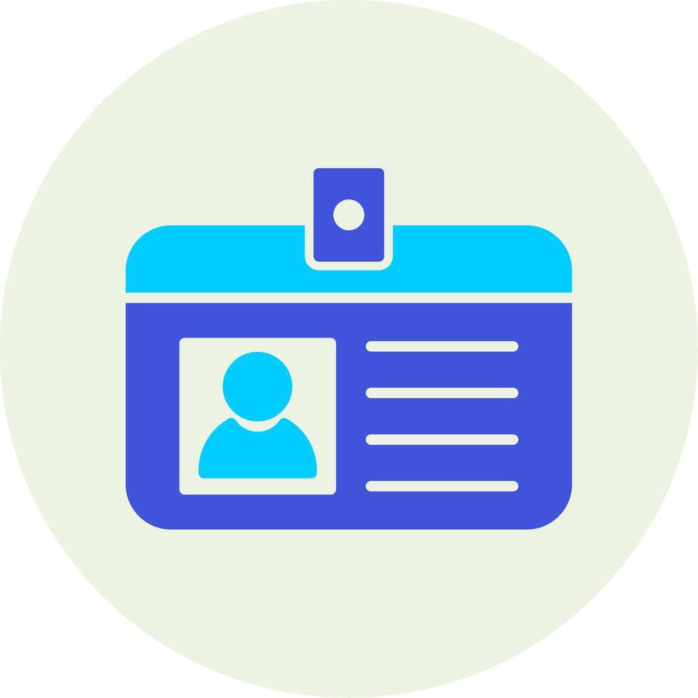 Identification Card Vecto Icon vector