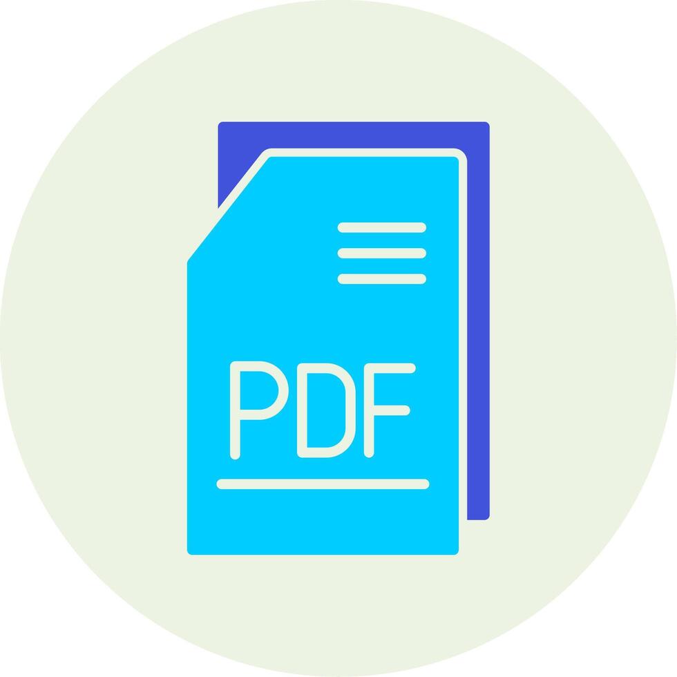 Pdf File Vecto Icon vector
