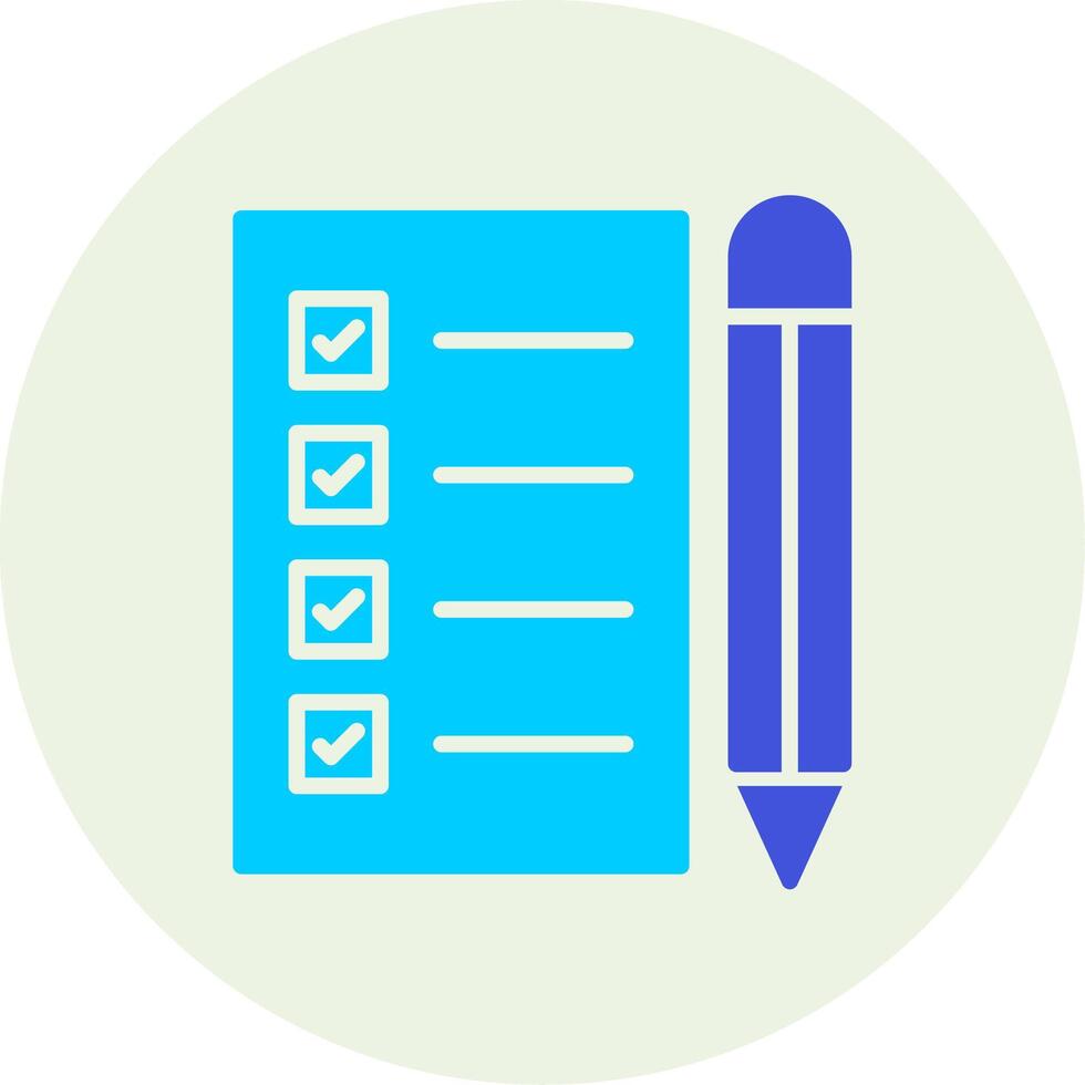 Notepad Writing Vecto Icon vector