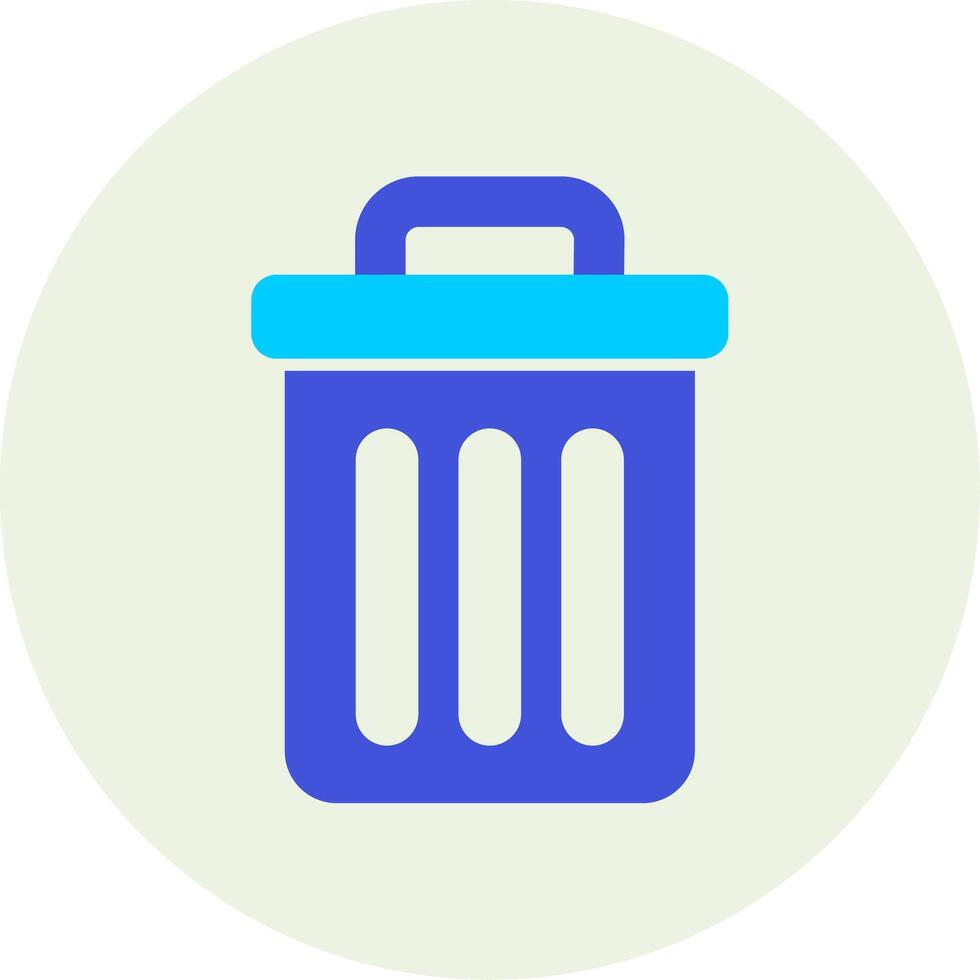 Trash Bin Vecto Icon vector