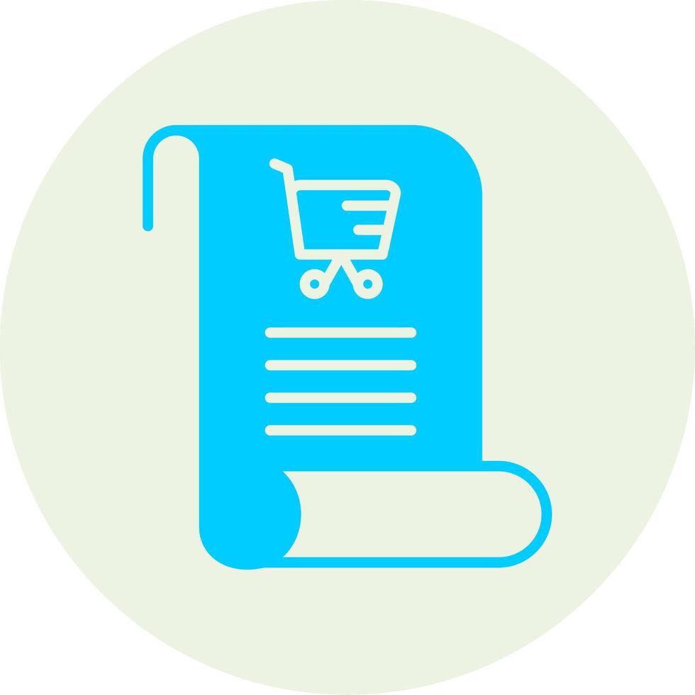 Shopping List Vecto Icon vector