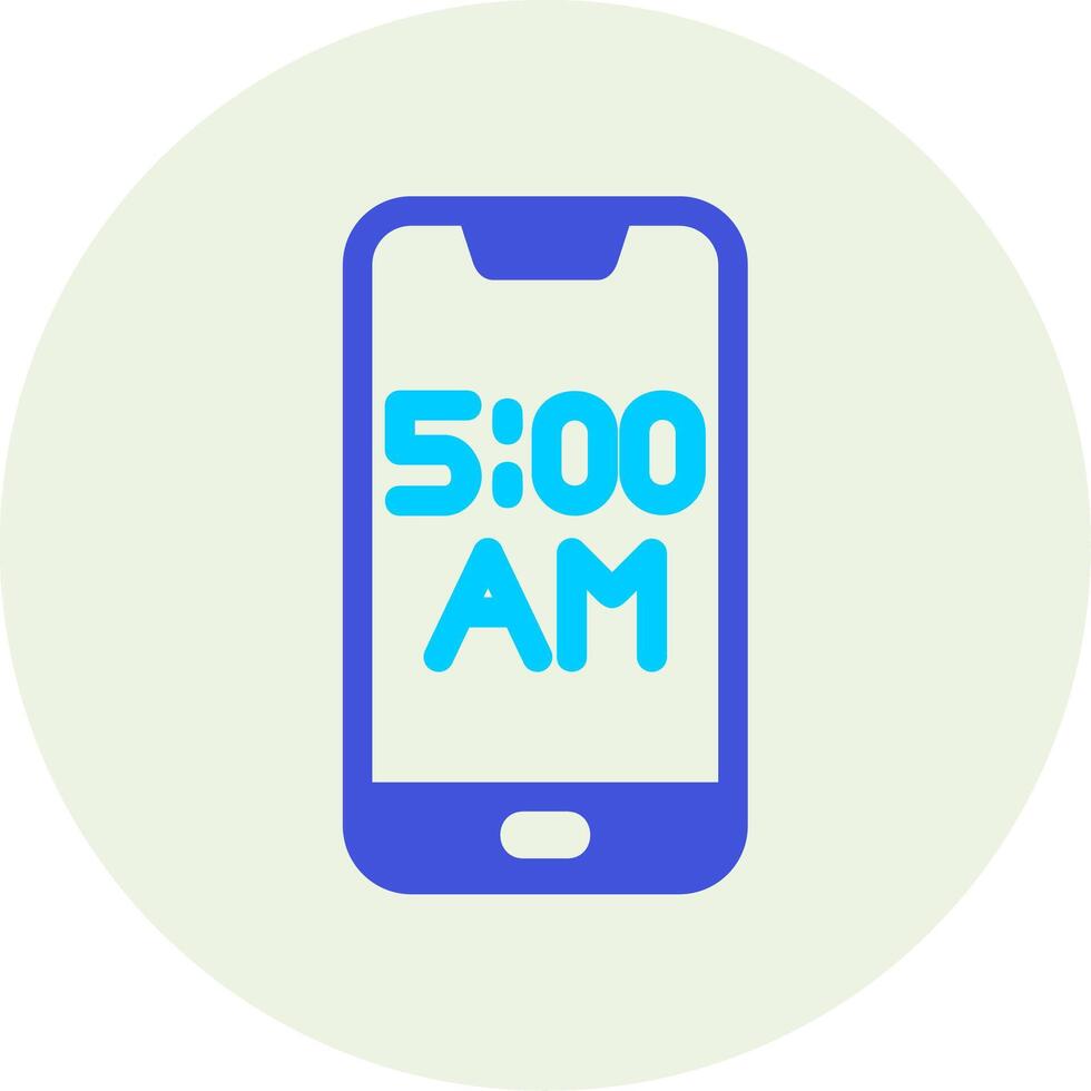 Smartphone Alarm Vecto Icon vector