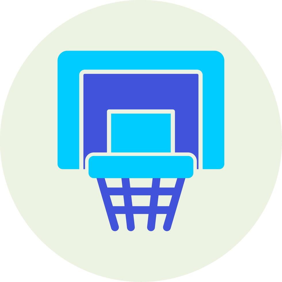 Basketball Hoop Vecto Icon vector